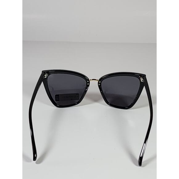FGX by Foster Grant Black Full Cat Eye Frame Sun Reader Sunglasses 52185FGX001 - Picture 5 of 11